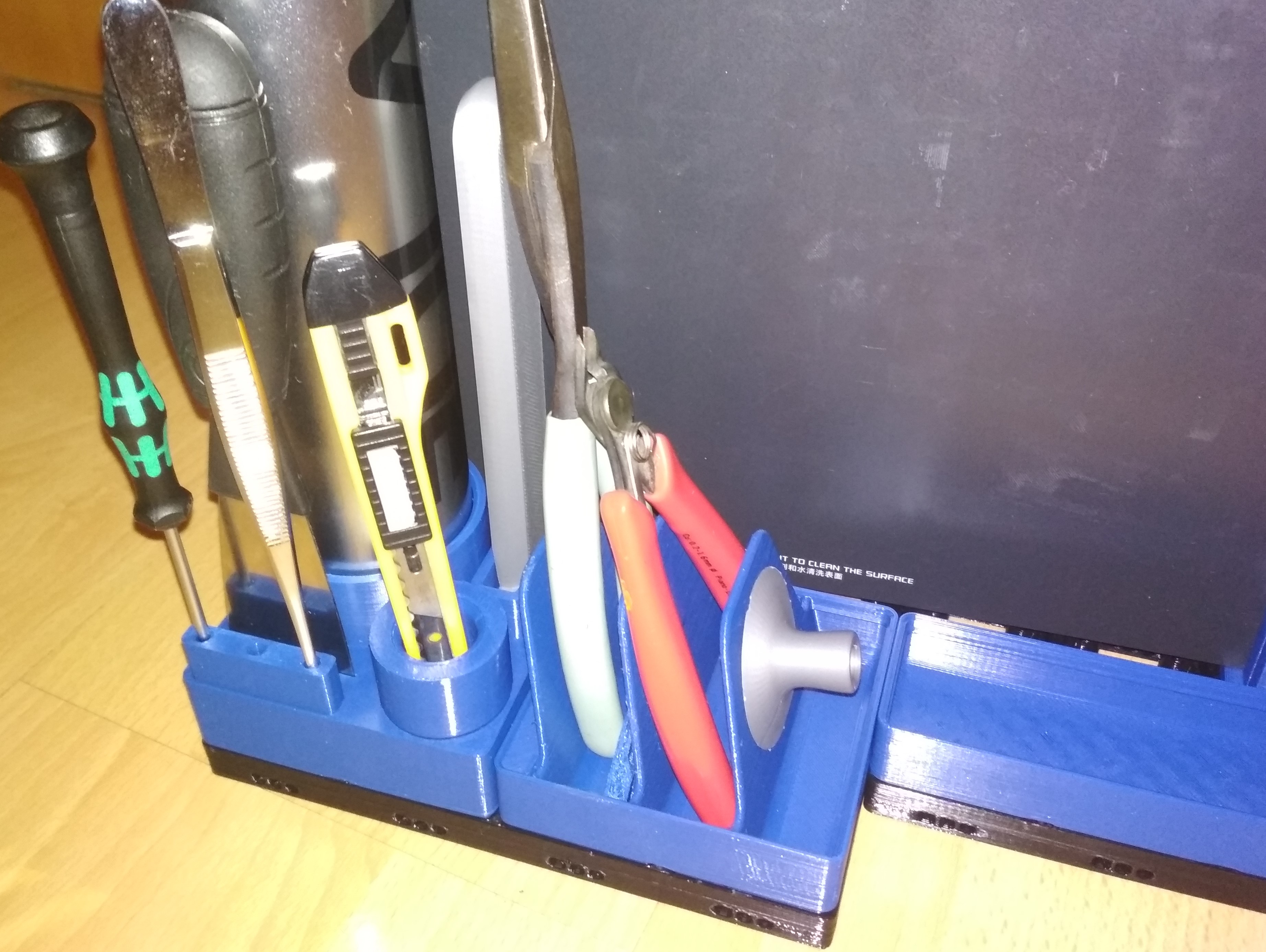 Cutter insert for Gridfinity Bambu lab misc tools