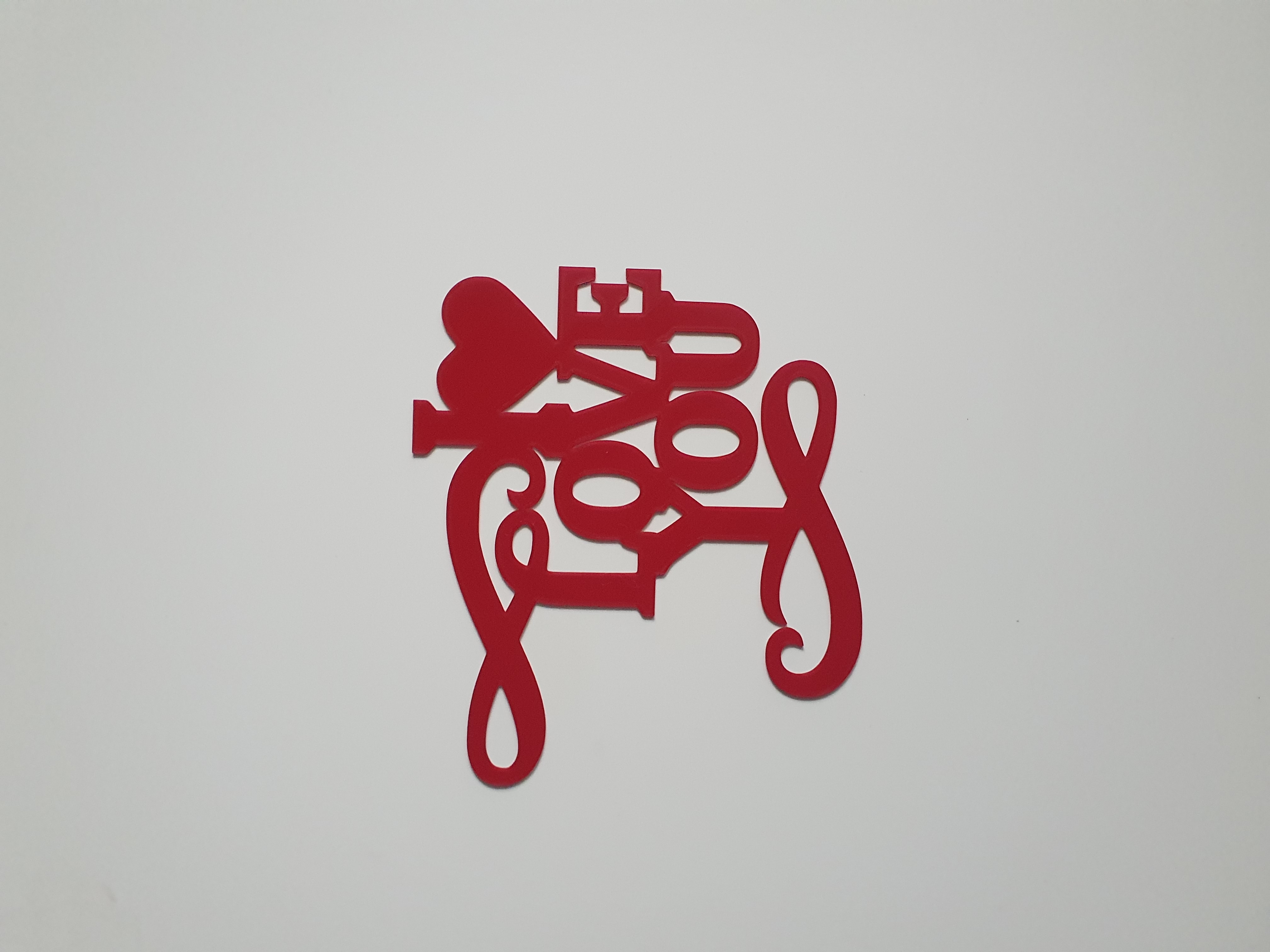 I love You Valentine's Day Wall Decor