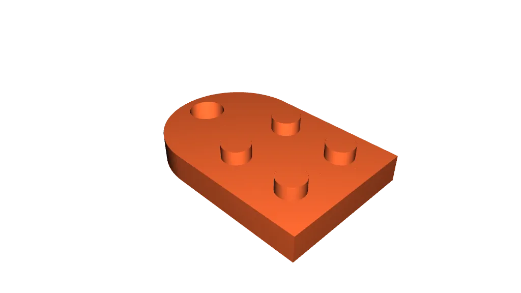 3D lego heart PNG, SVG