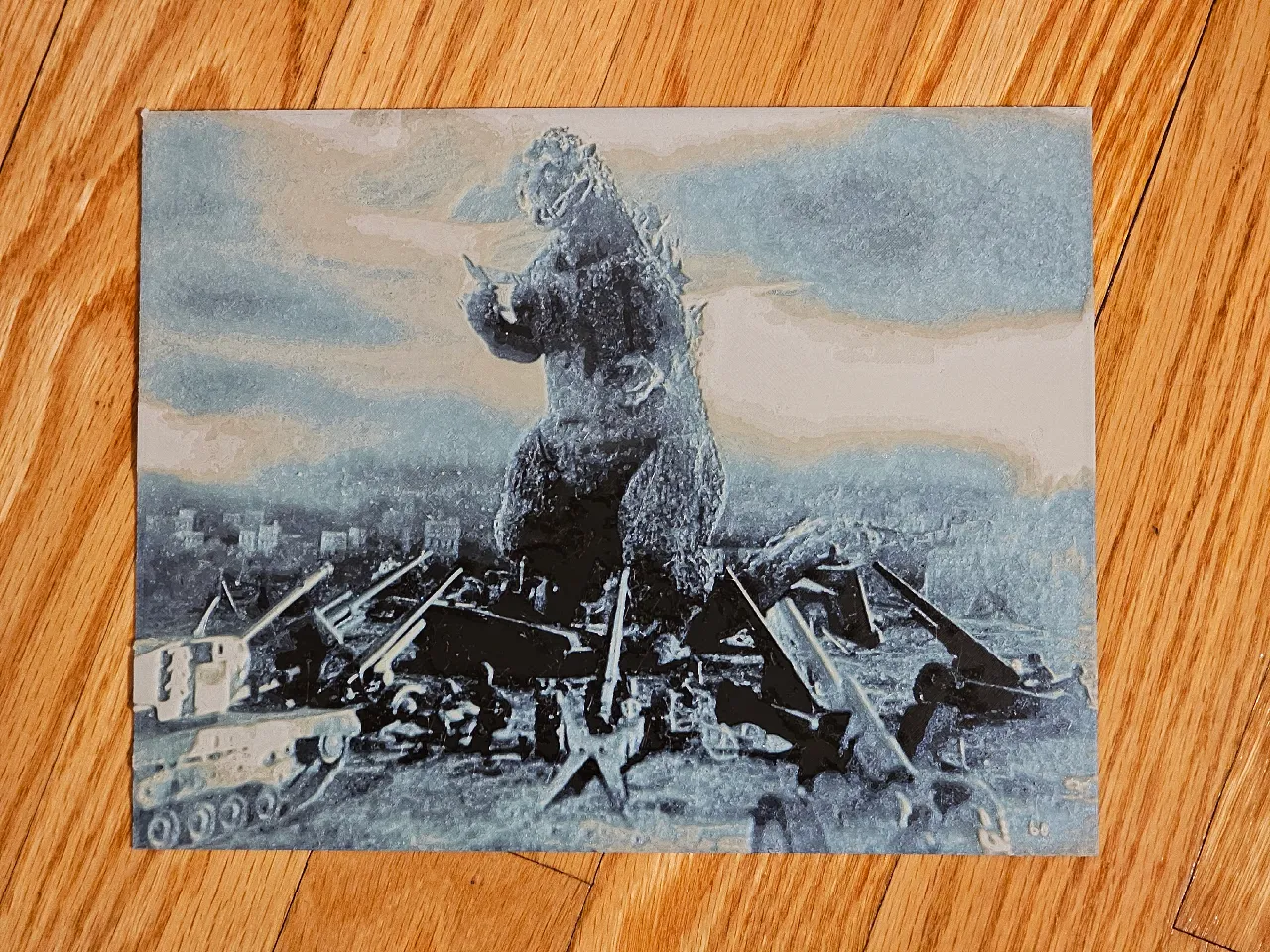 Classic Godzilla hueforge von jonnyjeepington | Kostenloses STL-Modell  herunterladen | Printables.com, image size:1280x960