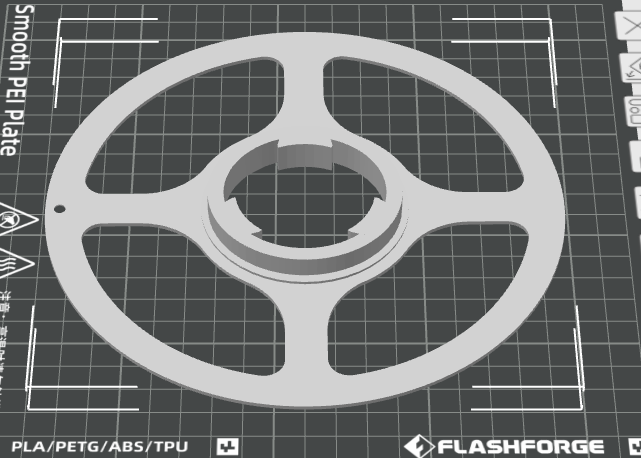 Audio reel Ad5x spool adapter