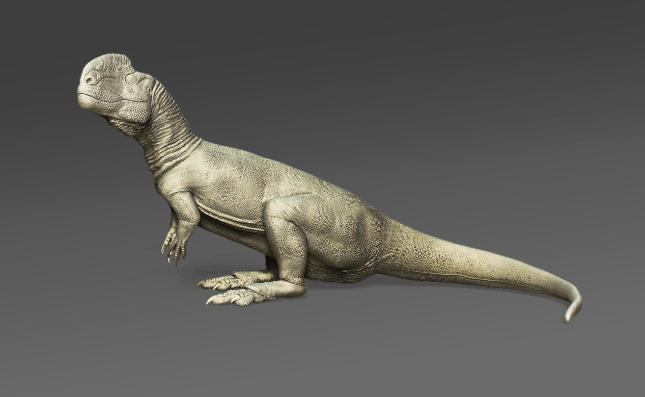 Monolophosaurus Figurine