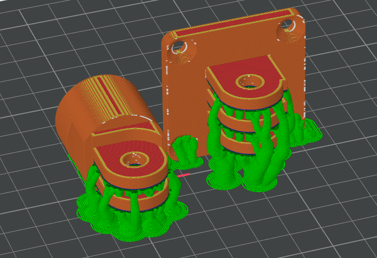 Miniatura 2 do modelo 3D Table leg bracket