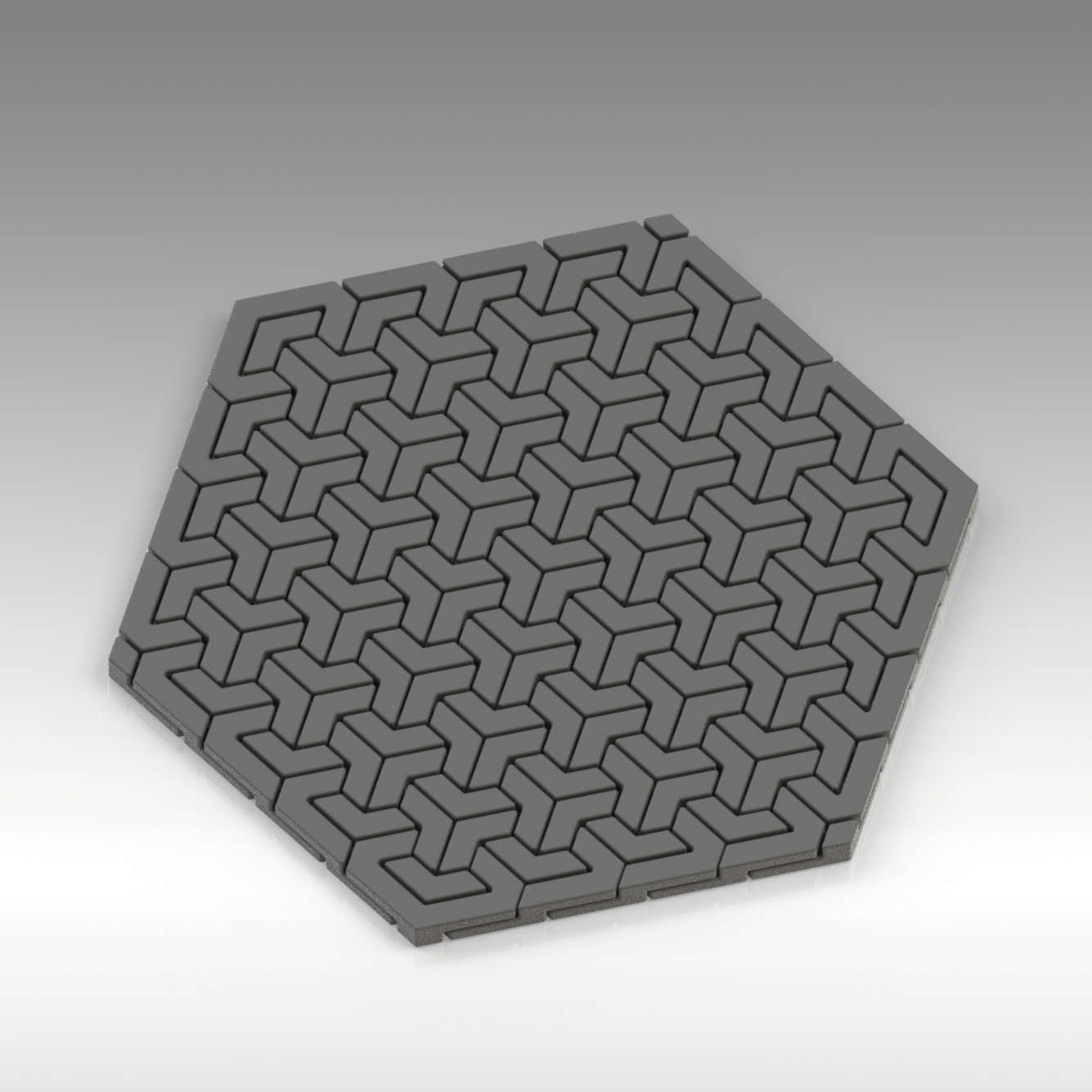 Chainmail Cup Coaster – Stylish 3D Printed Table Accessory