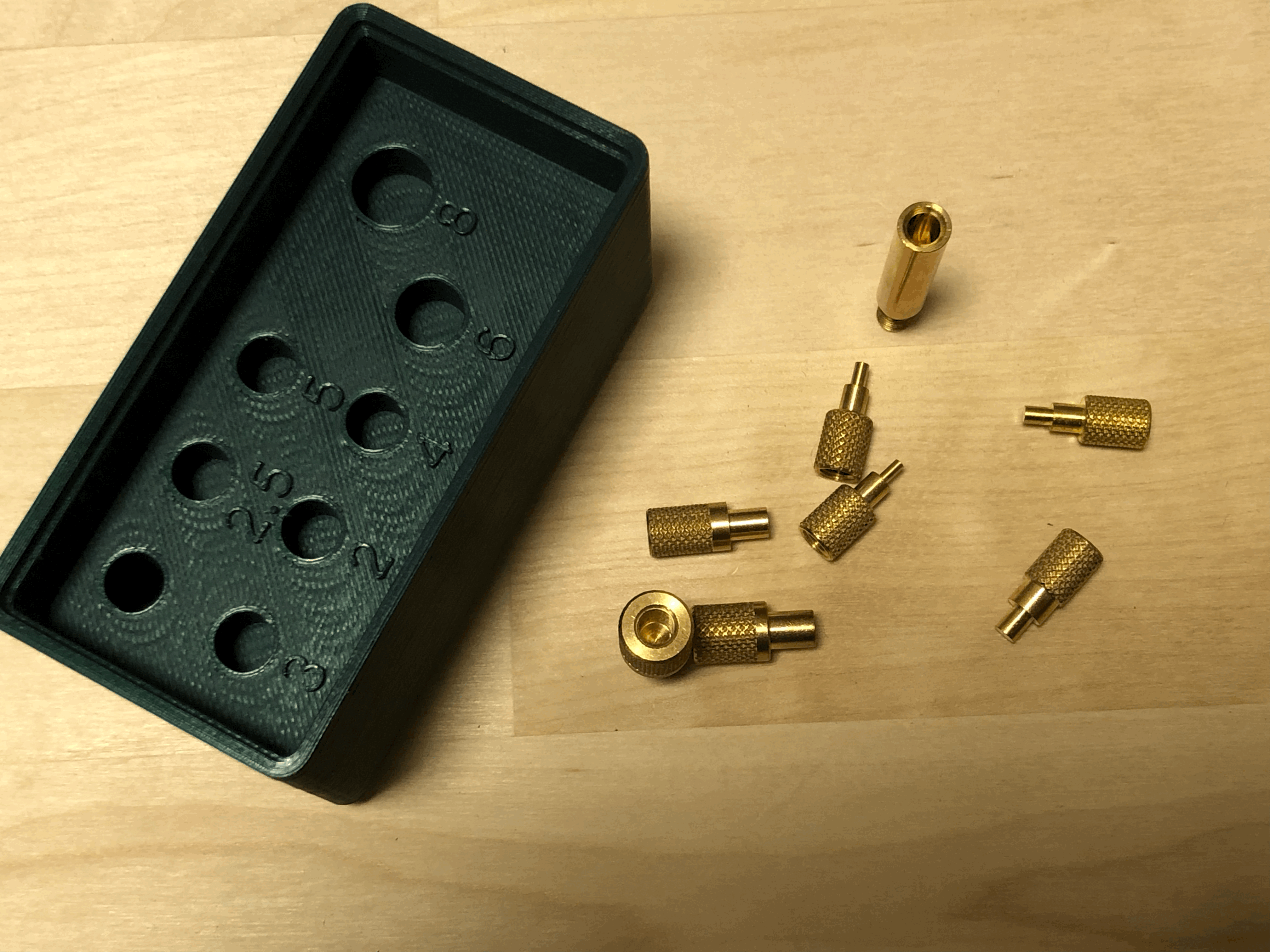 Ruthex Inserts Tool Gridfinity holder — miniatura 3