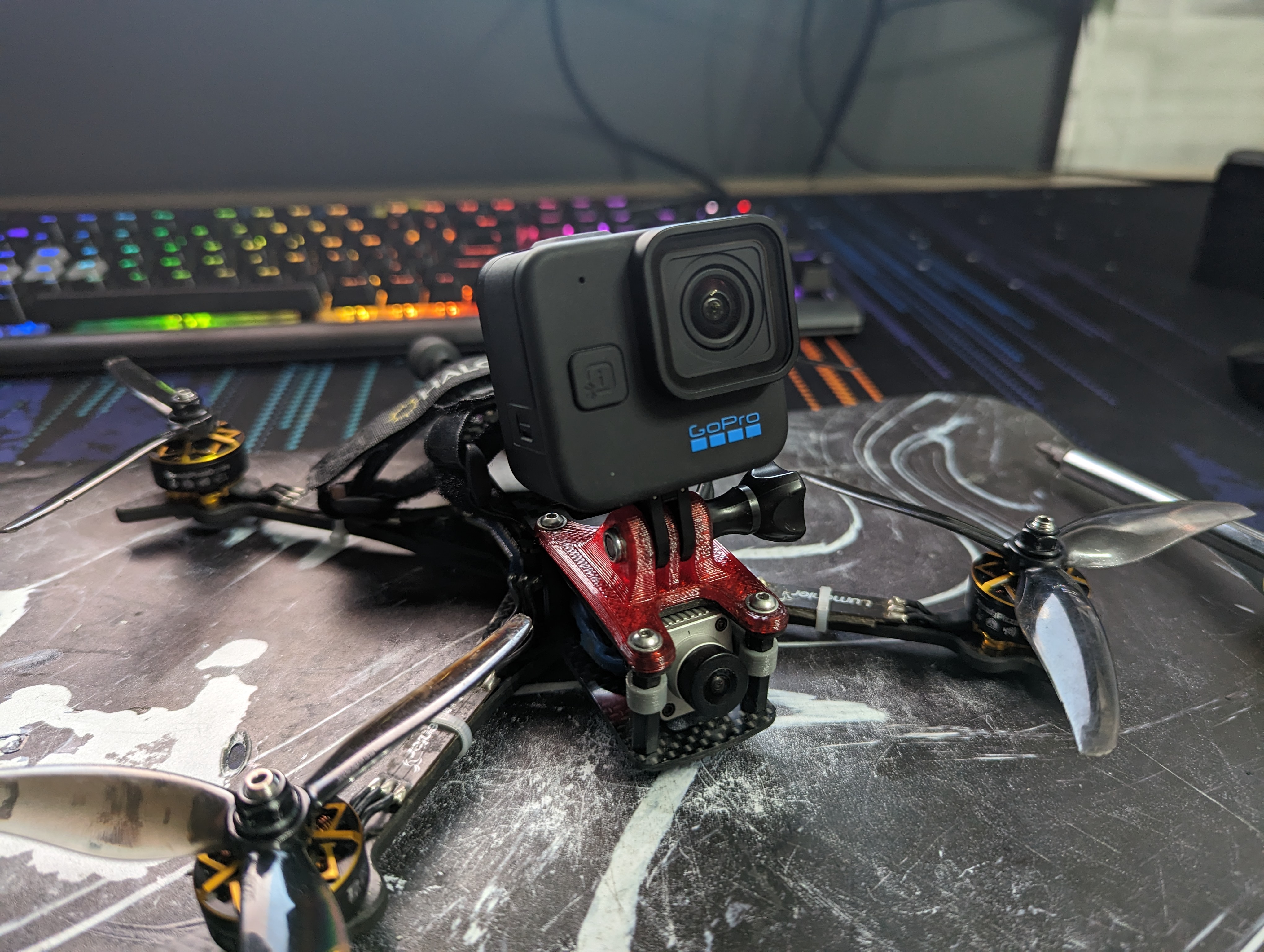 FPV Cycle Glide Gopro Screw Mount