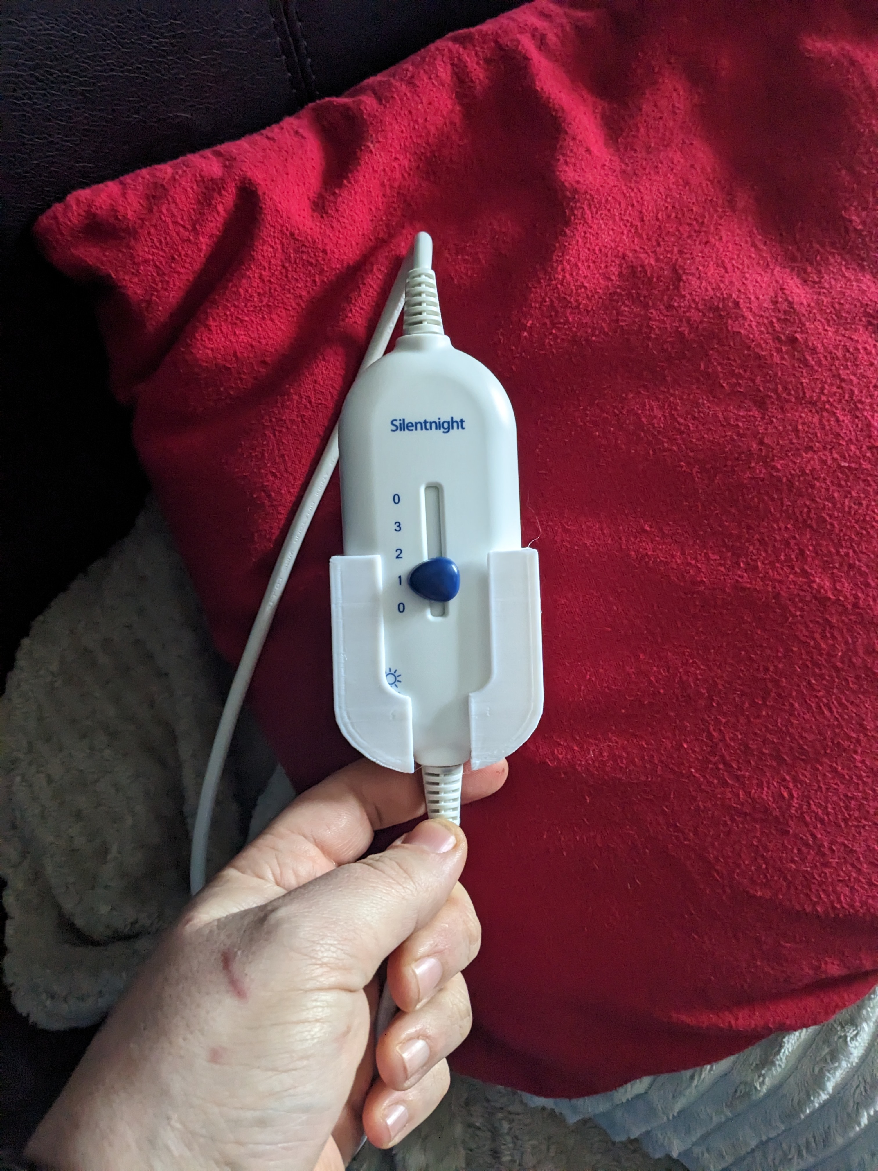 silentnight electric blanket wall mount / holder