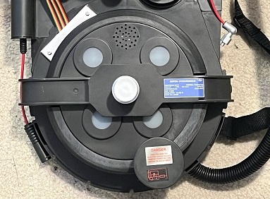 Spirit Halloween Proton Pack Cyclotron Wall