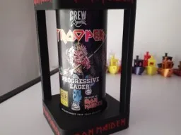 iron maiden beer can box