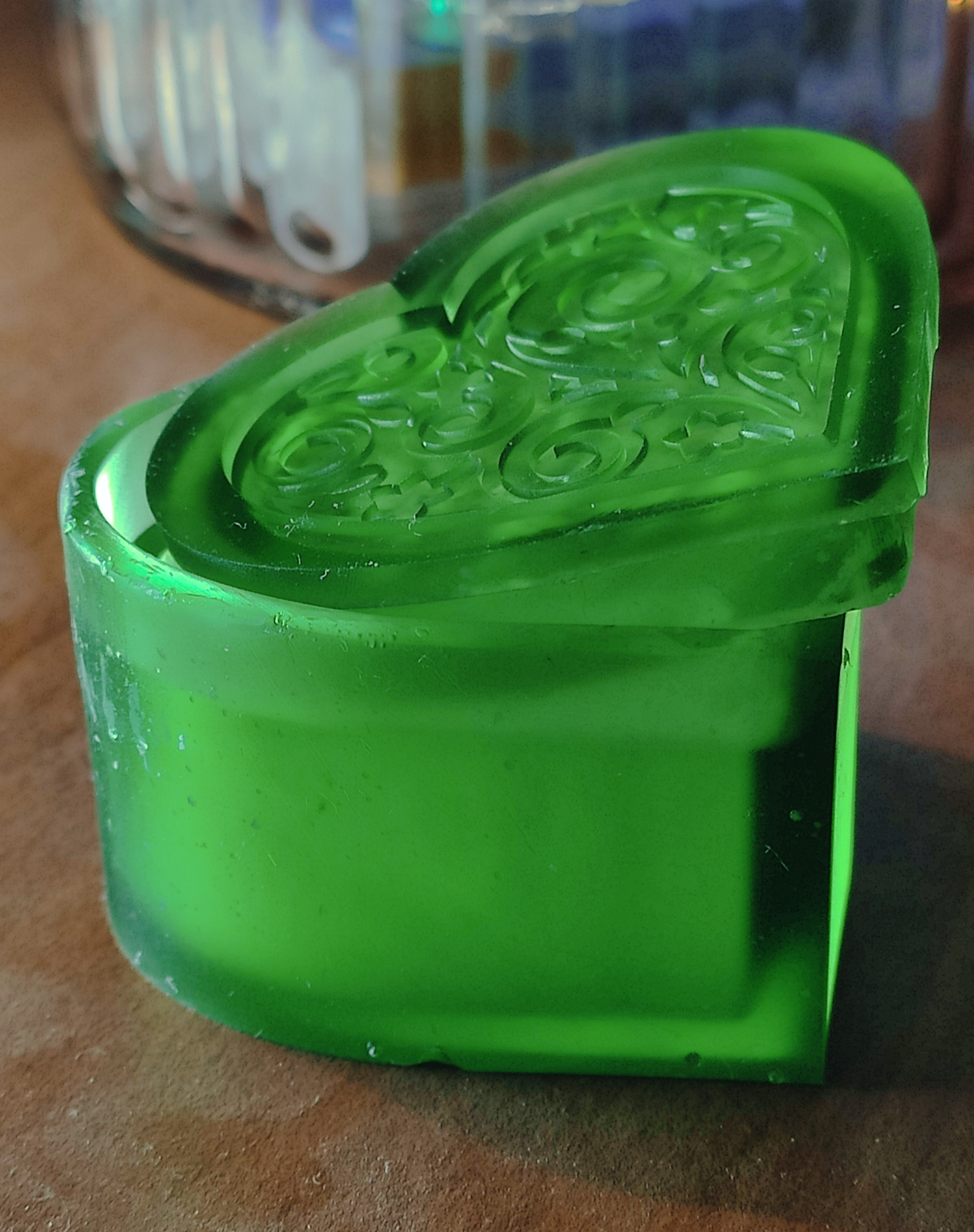 Heart jewelry box