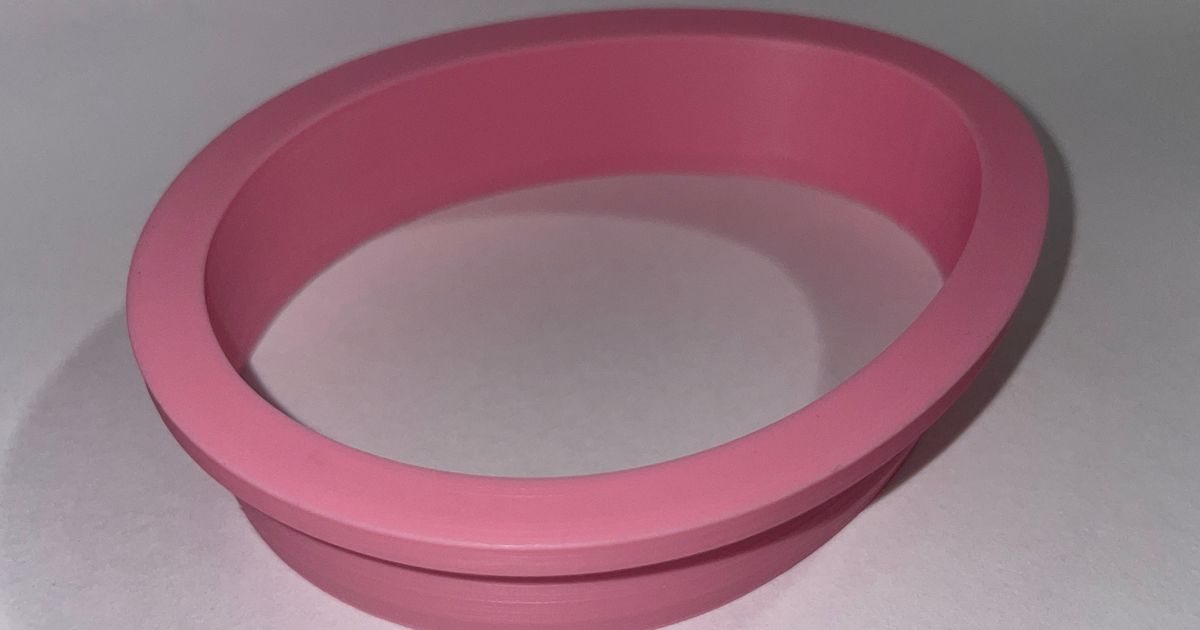 Easter Egg Cookie Cutter by Korbyn Download free STL model