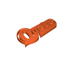 Quickie Sign by jex7 | Download free STL model | Printables.com