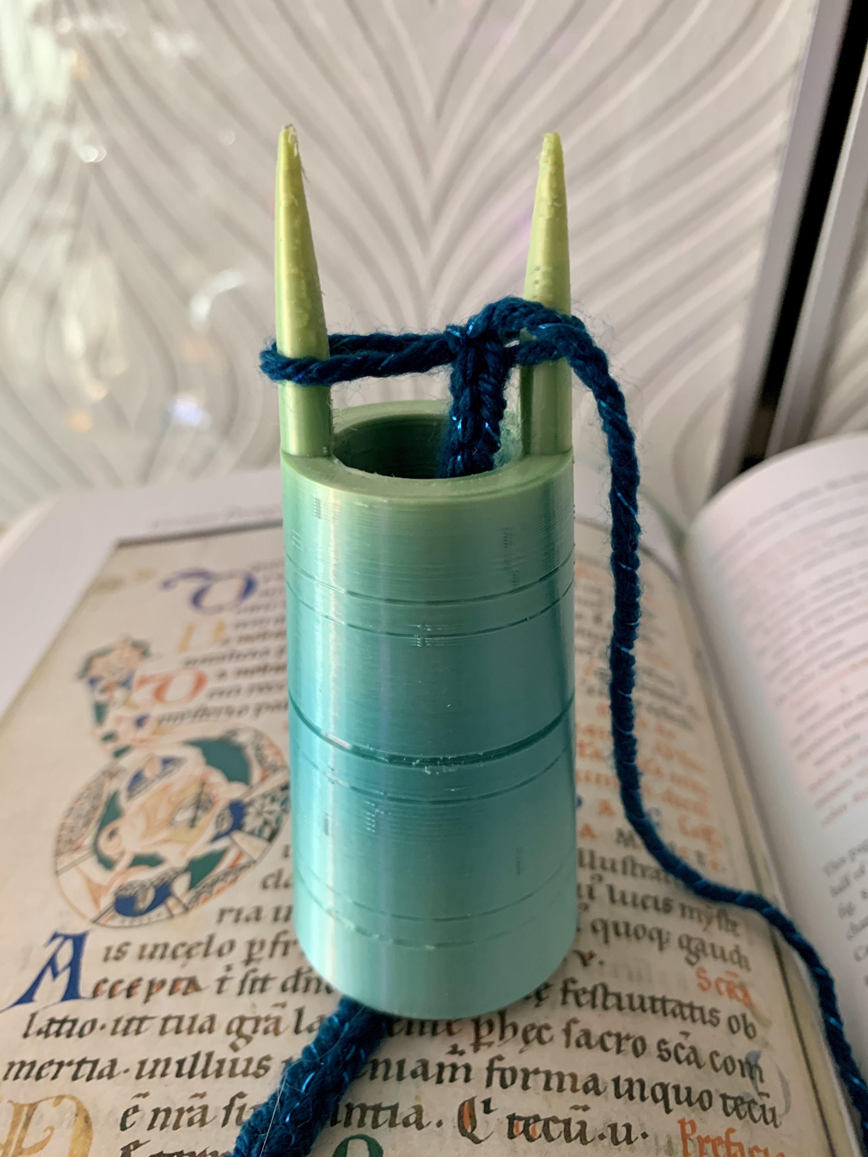 Lucet Fork 3D Printed I-cord Maker Gift for Crocheter 