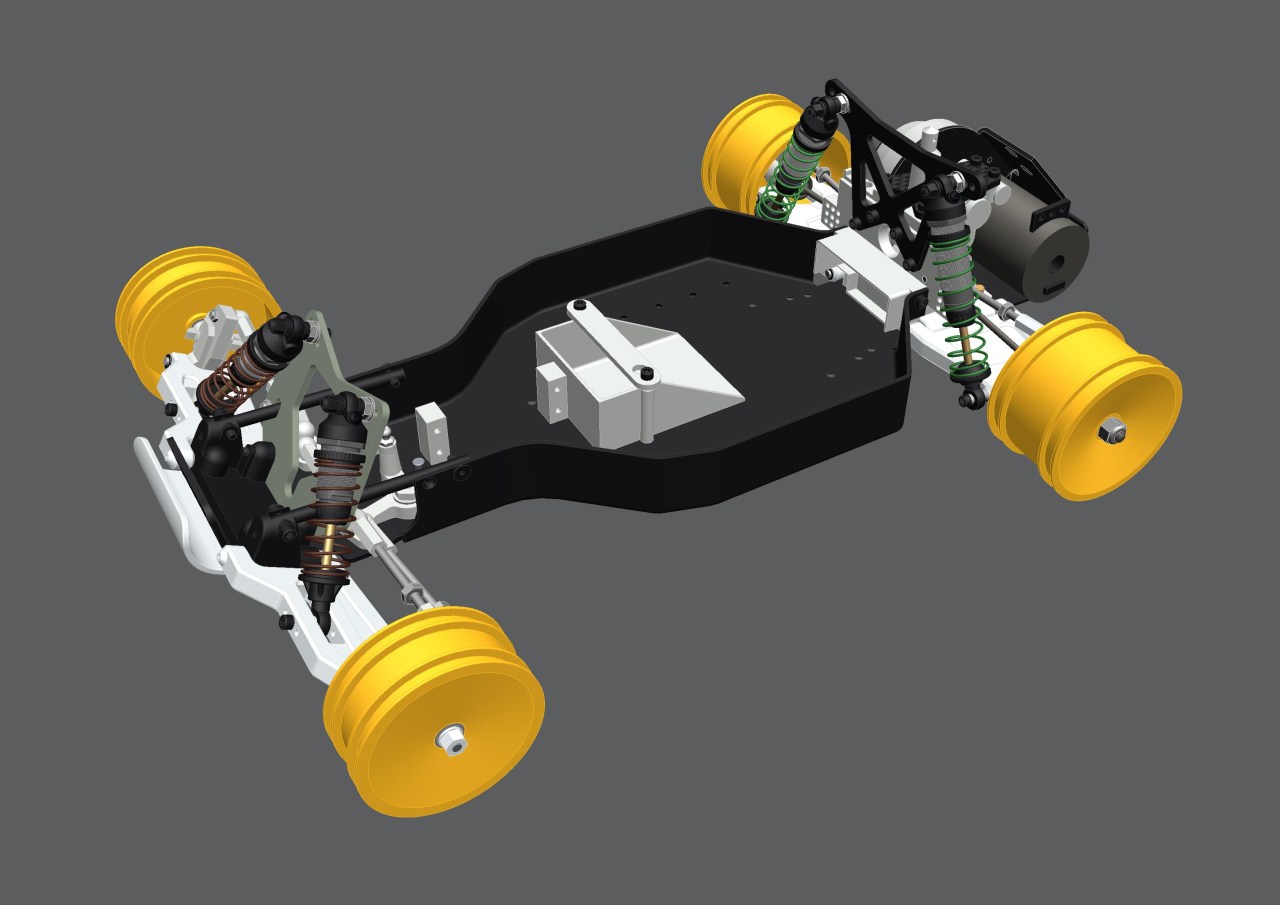 Quadra RC10 arms