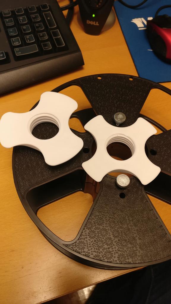 4-lobe NutCurved for Universal Auto-Rewind Spool Holder