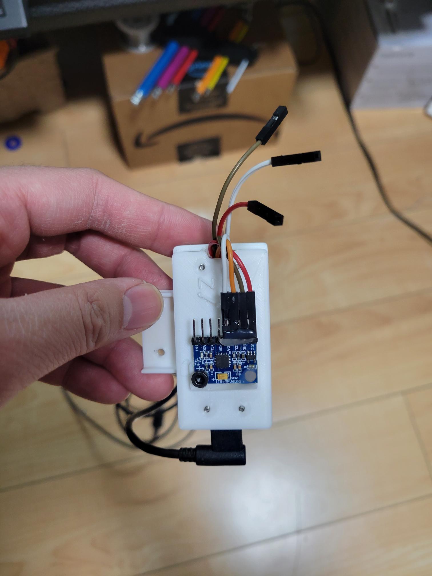 Portable Accelerometer with Pi Pico by Dakhunter | Download free STL ...