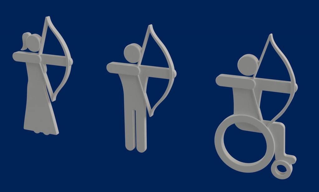 Archery Toilet Symbols