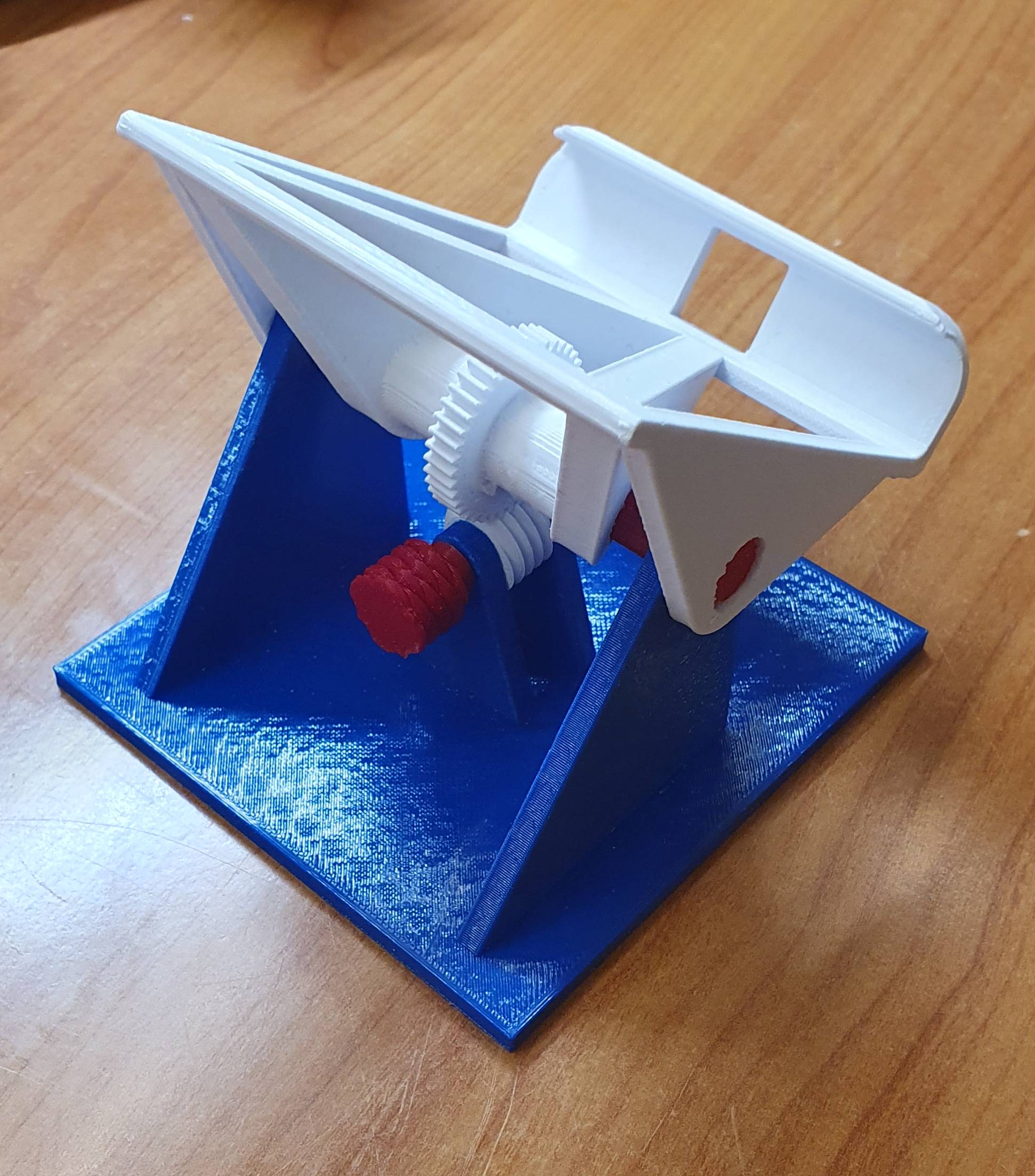 Phonestand adjustable with worm-gear — miniatura 4