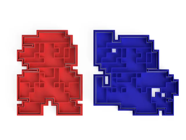 Mario 8-Bits Cookie Cutters