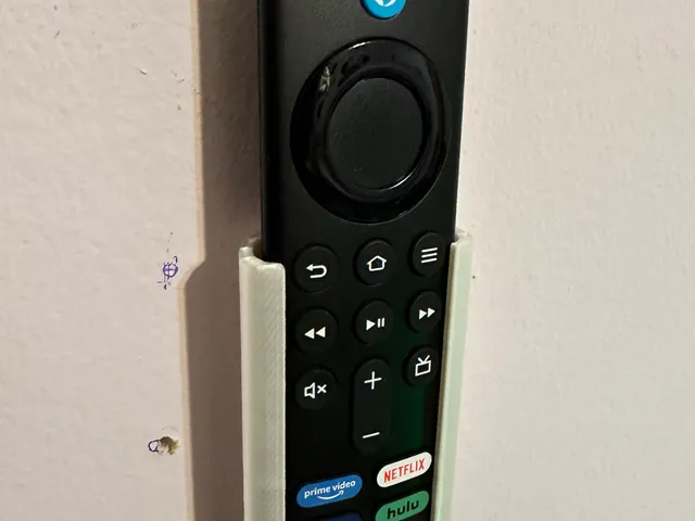 Fire stick remote wall mount easy print