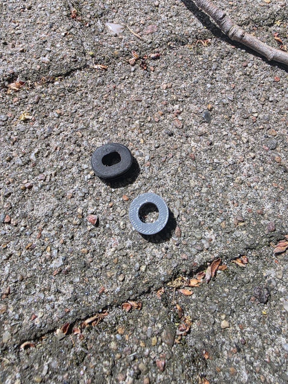 BMW R1200GS K50 Rubber TPU Panel Holder Insert