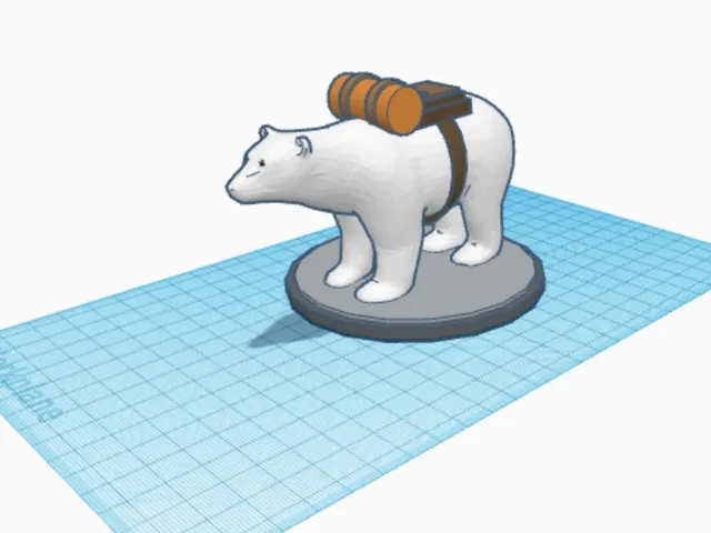 Travelling Polar Bear