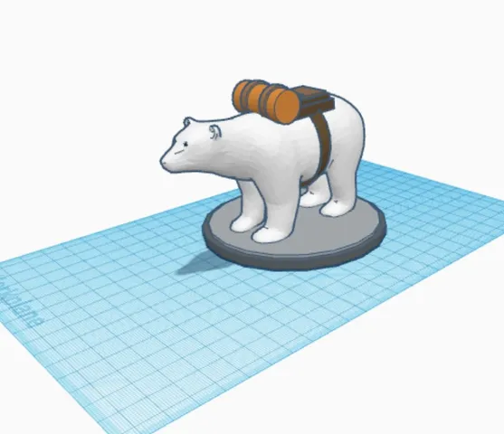 Travelling Polar Bear