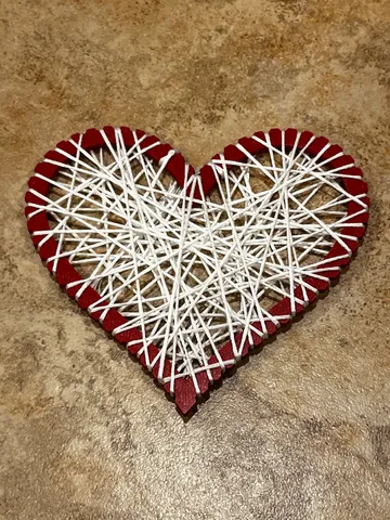 Heart String Art