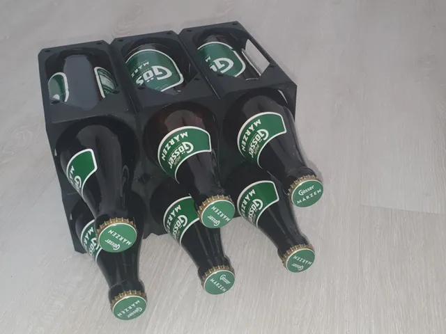 Modular Bottle Holder for Fridges with suction pads