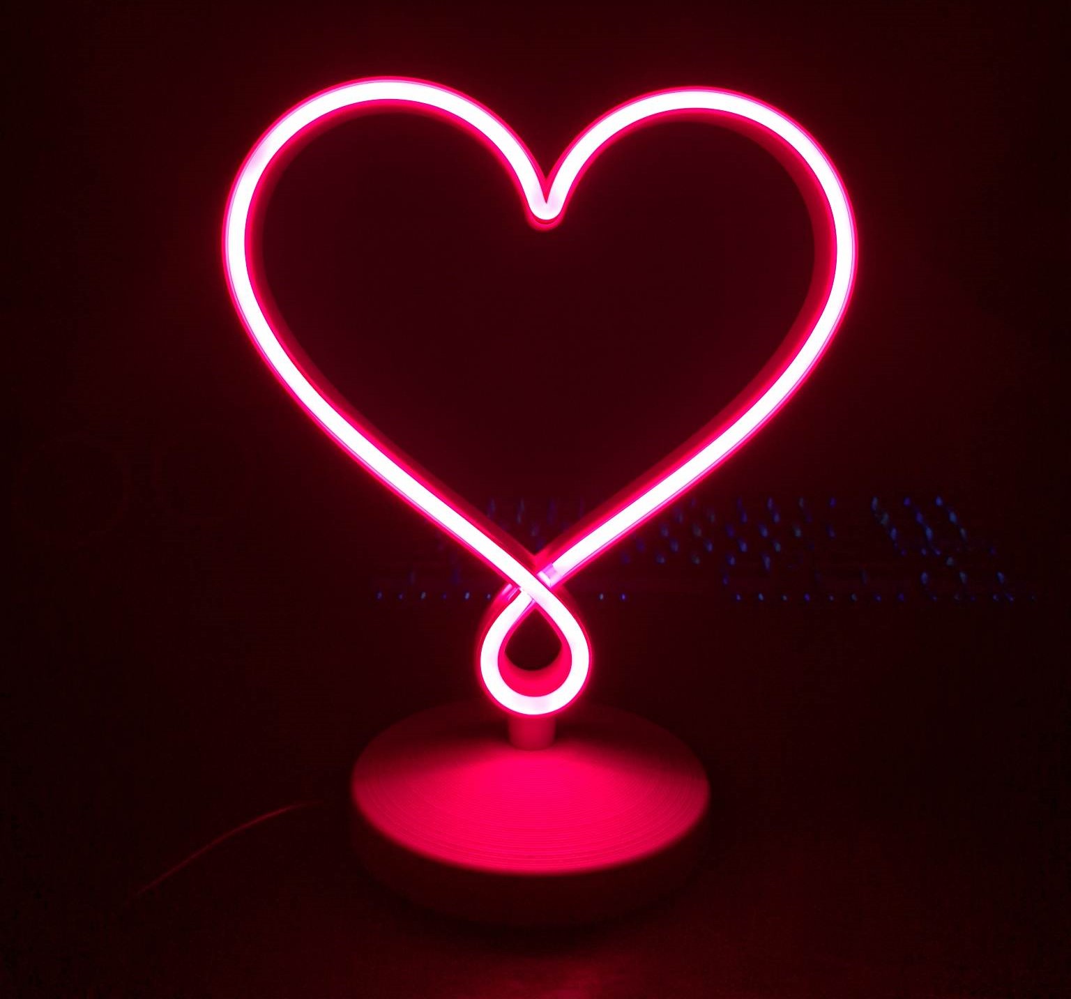 Neon Heart Infinite Love