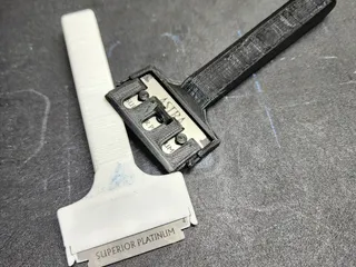 Razor Blade Scraper with Retractable Blade Protector by chiz | Download ...