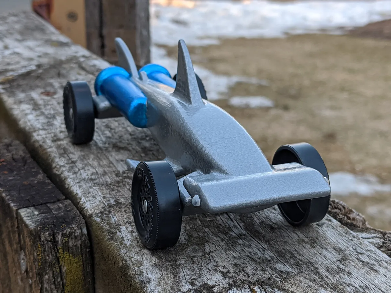 Shark Pinewood Derby Car Design