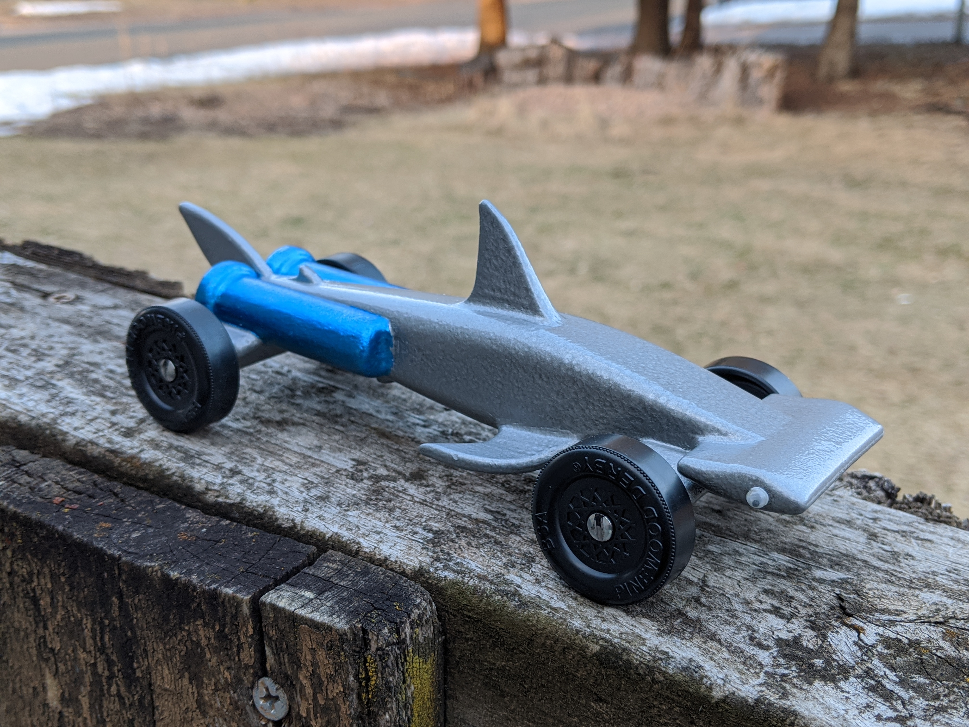 SharkCar and BryceMobile Pinewood Derby Cars by Eclsnowman, Download free  STL model