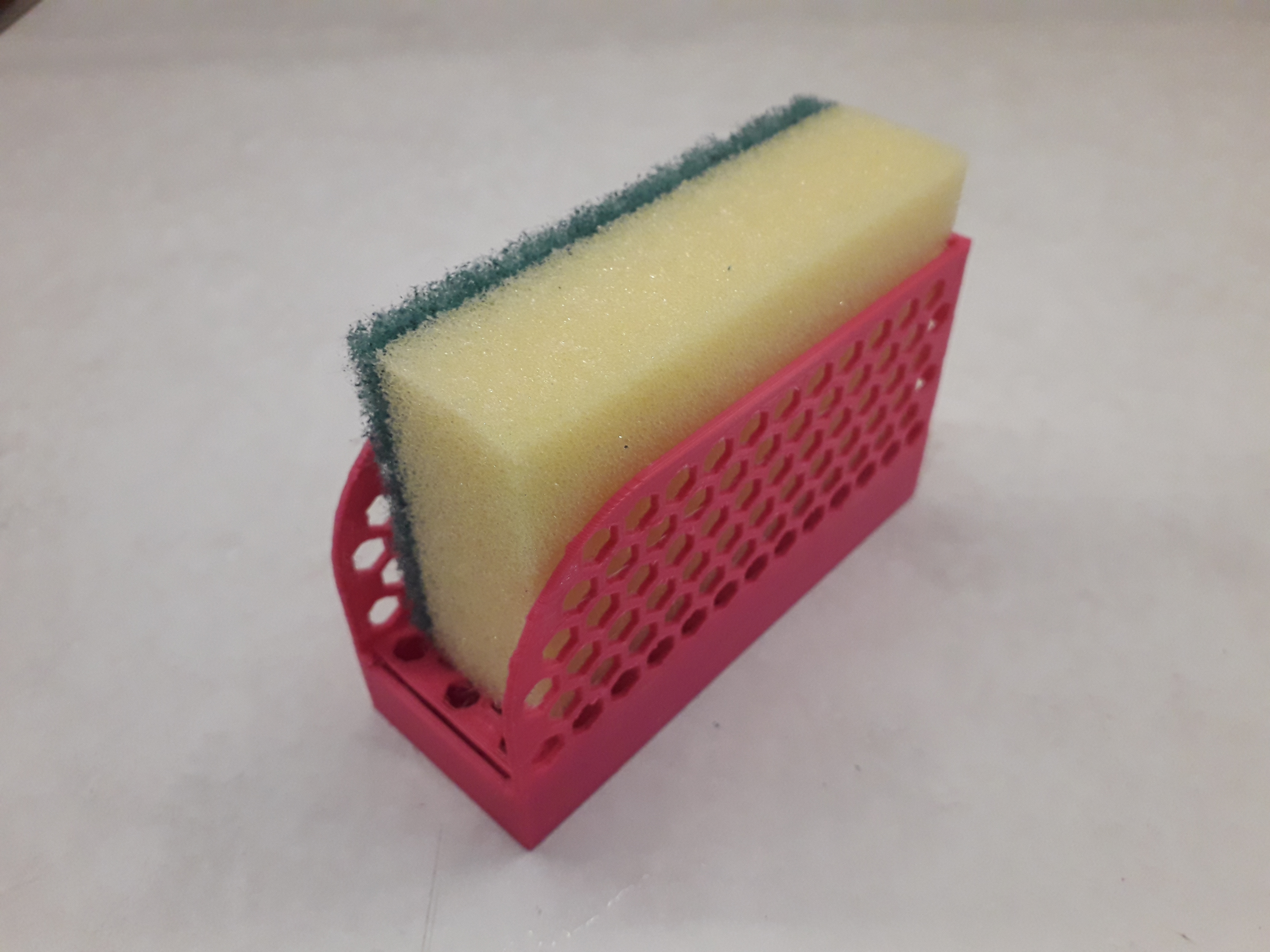 Miniatura 2 do modelo 3D Dish sponge holder