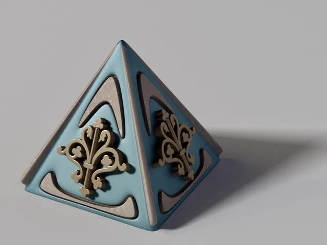 Ornate Flourish Pyramid