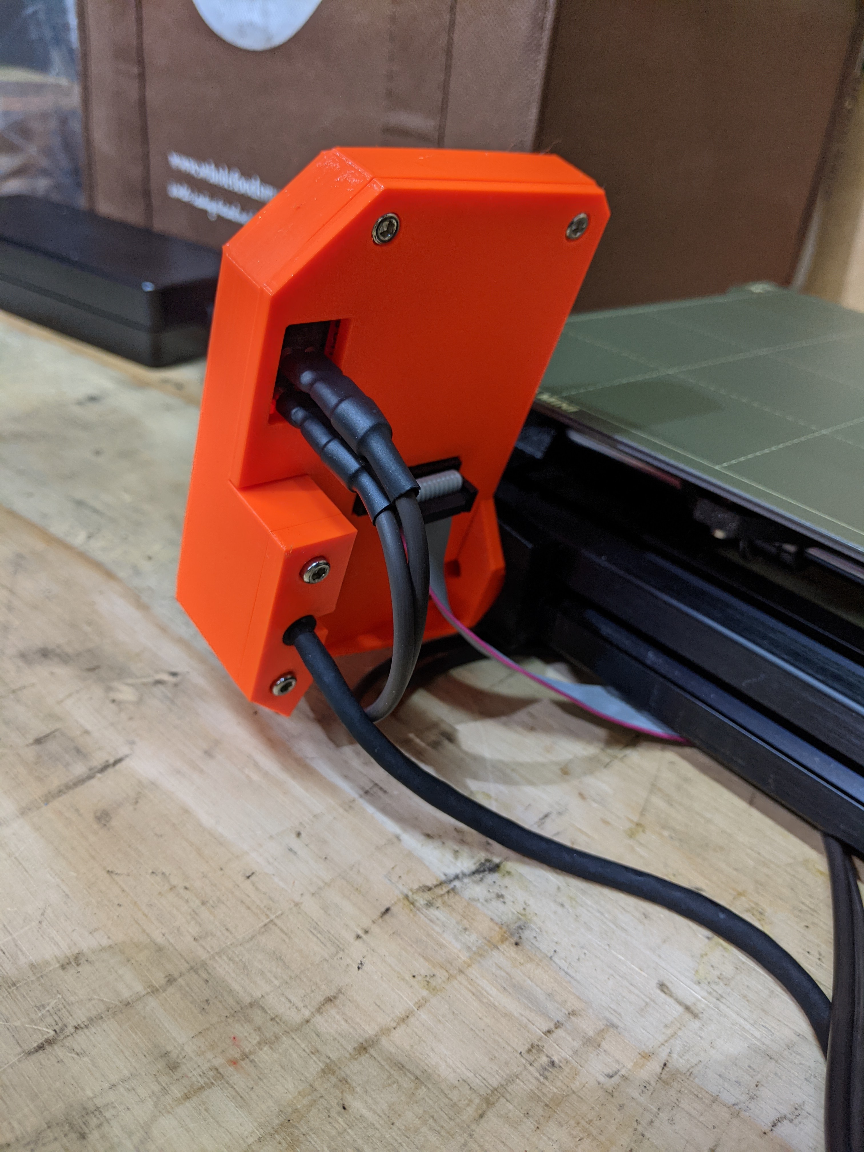 Prusa Mini Displaybox Cover for Prusa Mini & Mini+ USB-Plug and Power Switch Frontplates