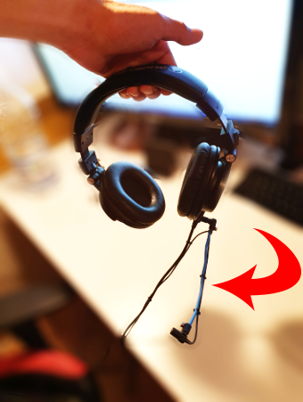 Audio-Technica ATH-M50x Lavaliere Microphone Add on