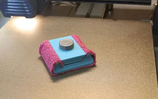 Print bed or screen cleaning tool  /  Druckbett- oder Bildschirmreinigungwerkzeug