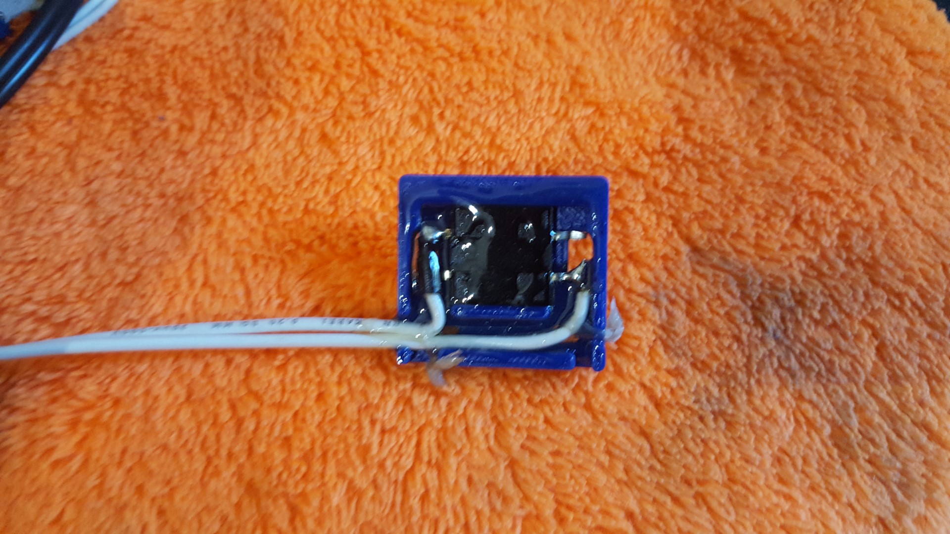 Nitrous activation or immobiliser push button holder. by Dave