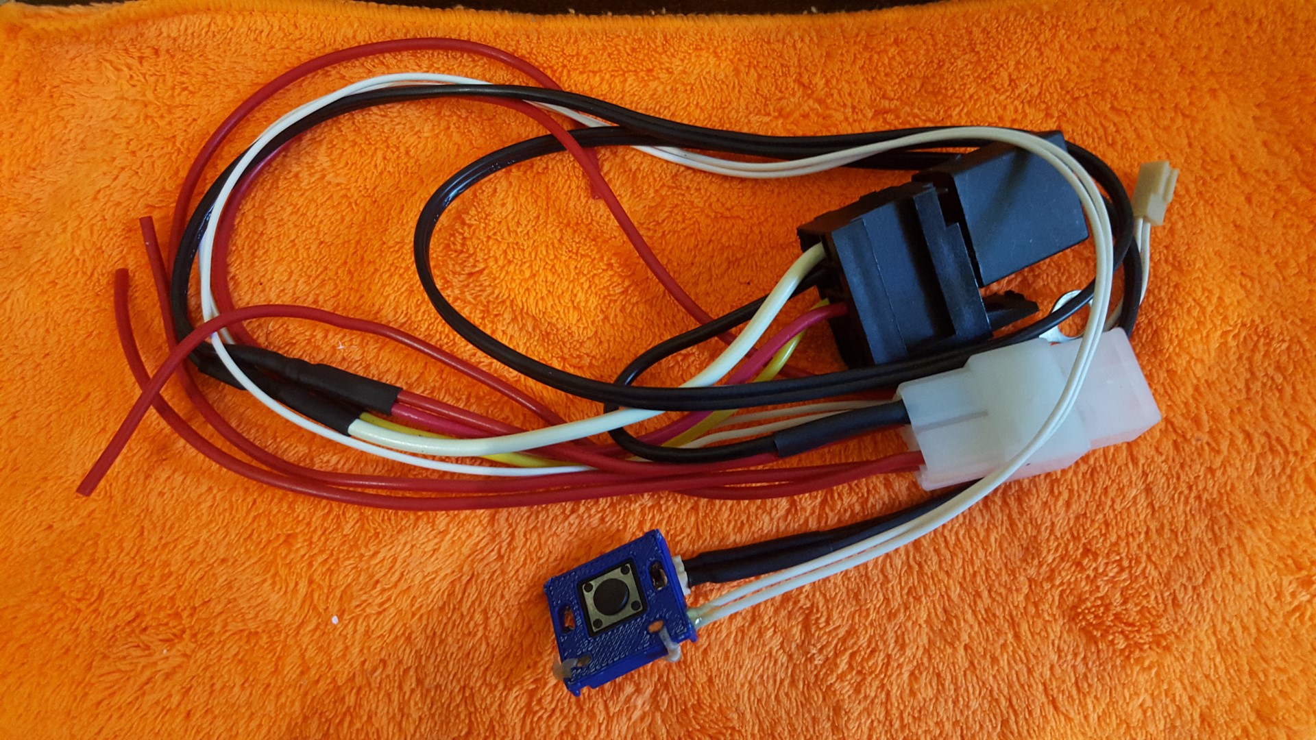 Nitrous activation or immobiliser push button holder. by Dave