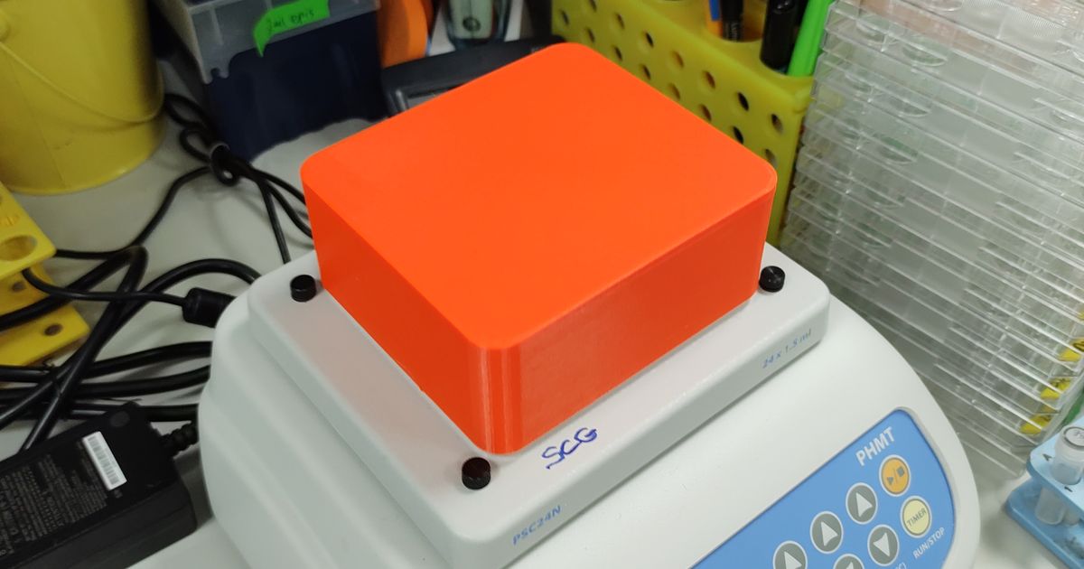 Microcentrifuge Tube Thermo Shaker lid by AtomicVirology Download