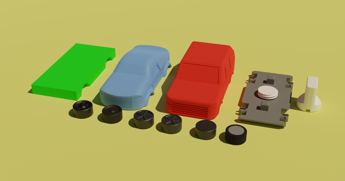 Toy Car System by Frodo Download free STL model