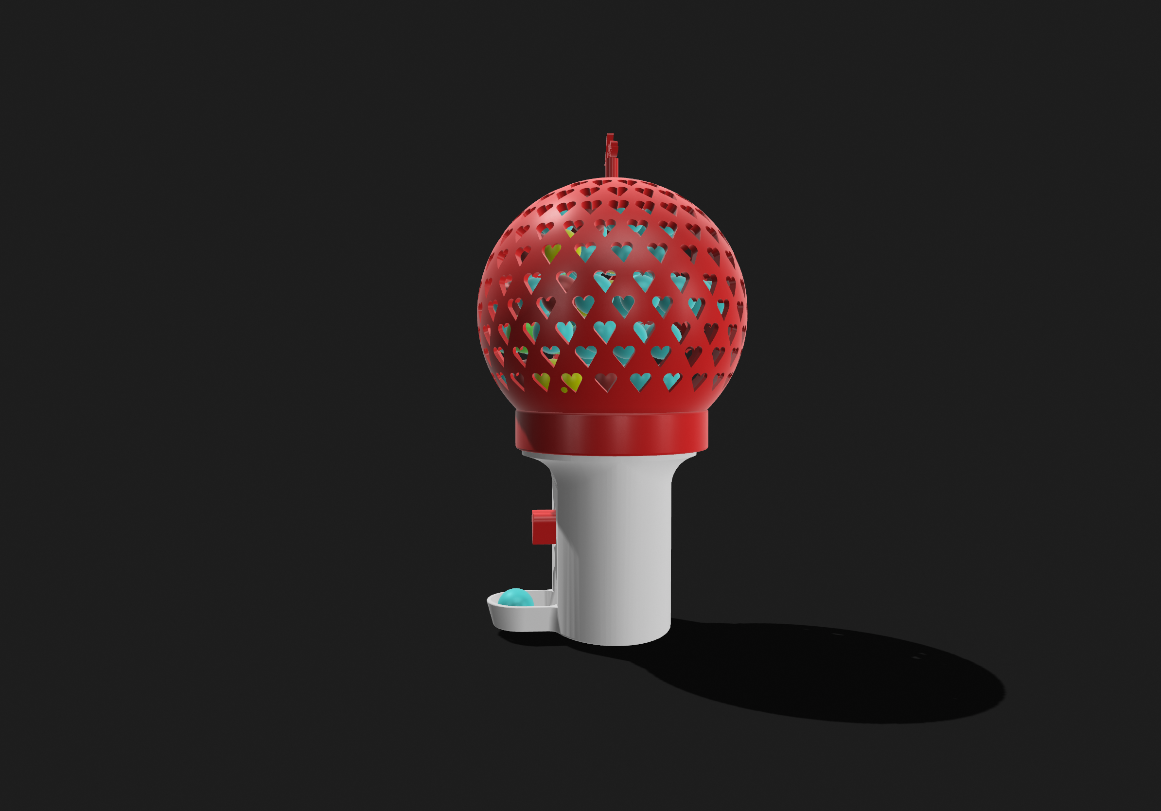 Miniatura 3 do modelo 3D Gumball machine