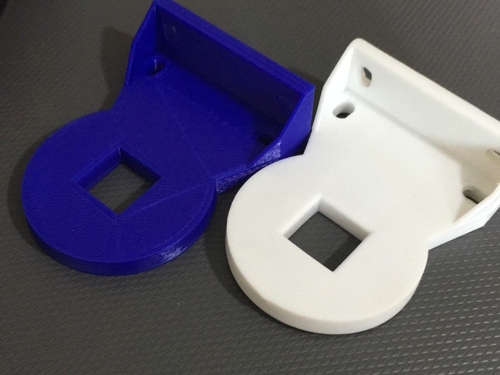 Miniatura 2 do modelo 3D Roller Blind Bracket