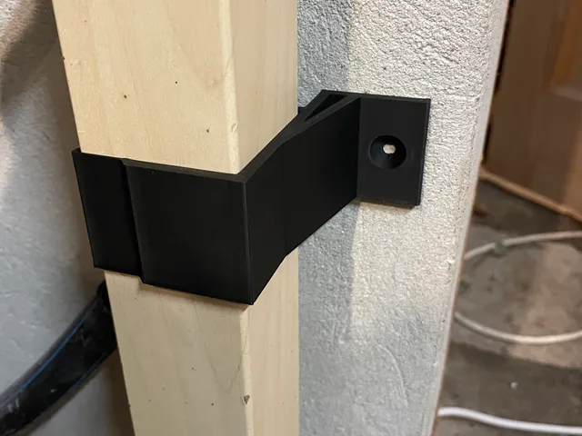 Ikea LACK table leg wall mount