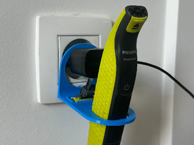 Simplified Philips OneBlade Universal Socket Holder