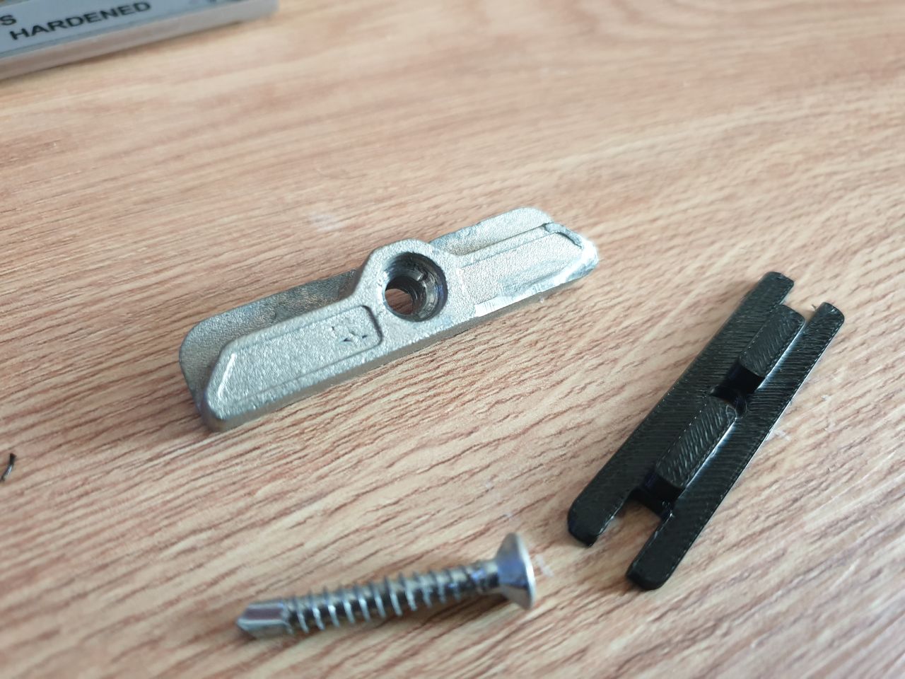 UPVC door lock tolerance shims