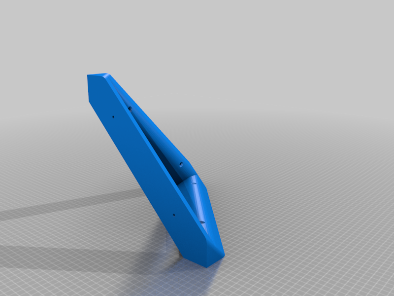 Miniatura 2 do modelo 3D Corner Bracket for triangular Shelf v1