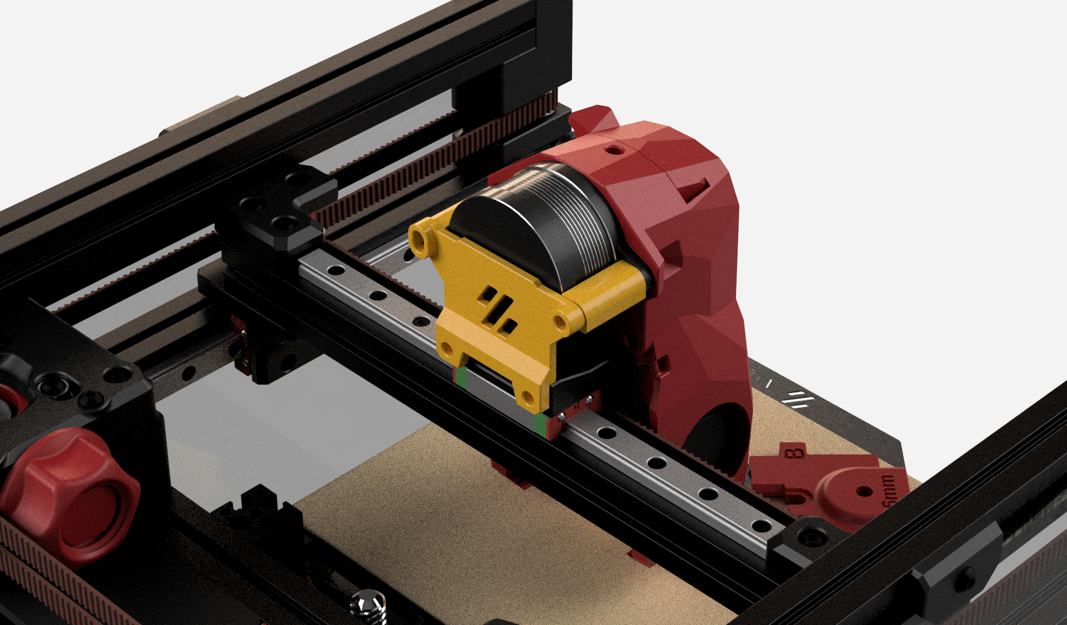 Voron 0.2 Bigtreetech EBB36 toolhead mount