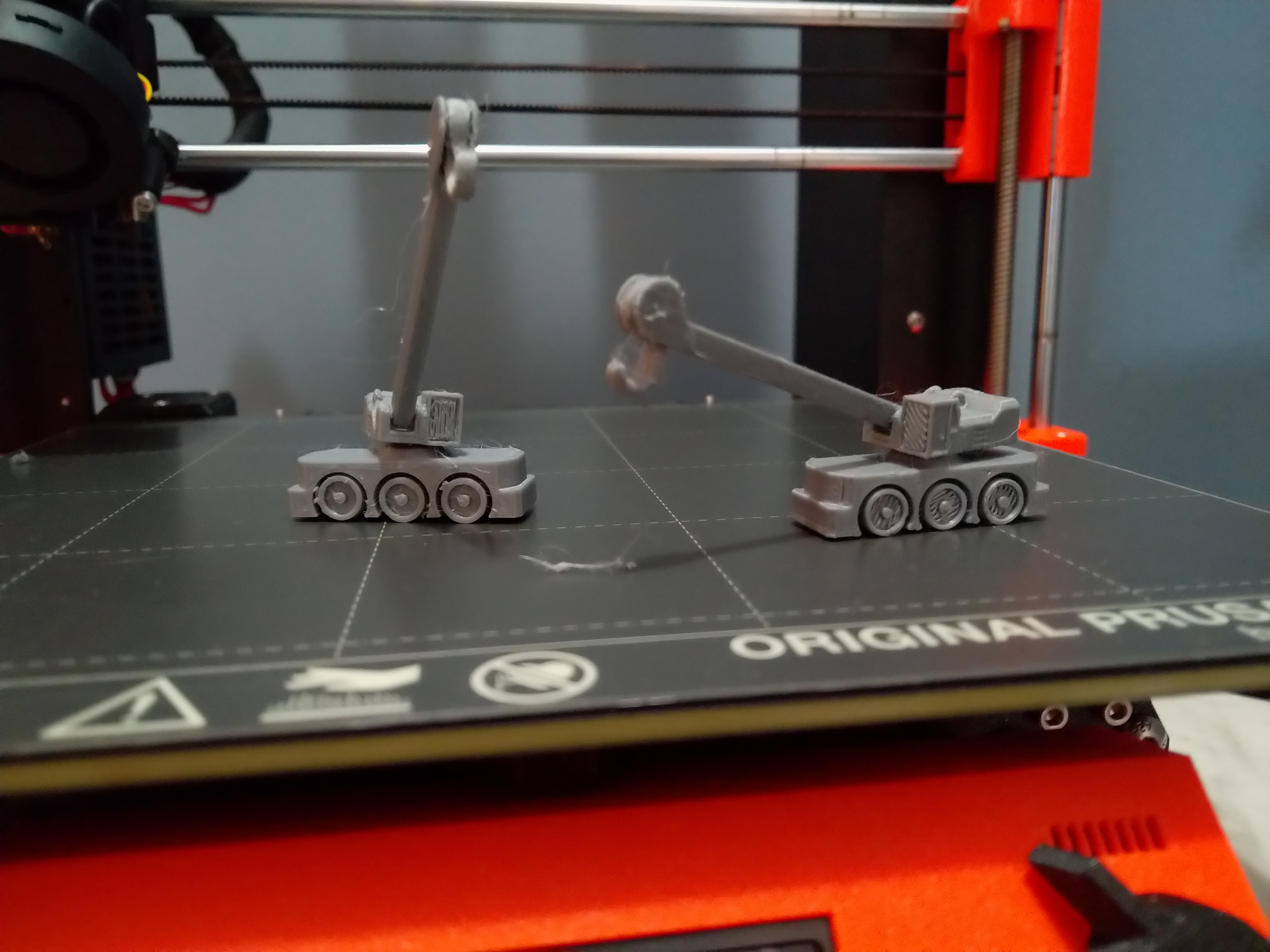 Mobile Crane Print in Place